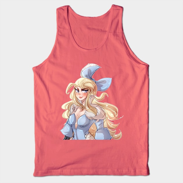 Blue Bird Tank Top by lythweird